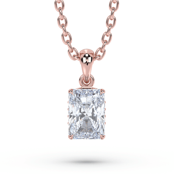 Lab Grown Diamond Pendant Necklace 