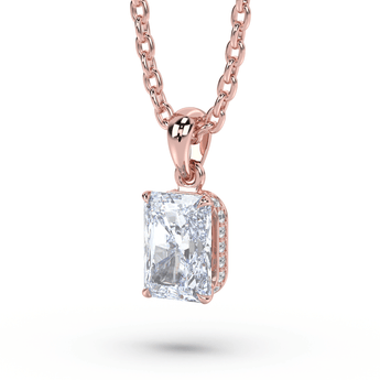 Lab Grown Diamond Pendant Necklace 