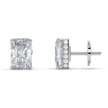 Lab Grown Diamond Stud Earrings 