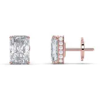 Lab Grown Diamond Stud Earrings 