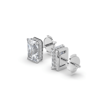 Lab Grown Diamond Stud Earrings 
