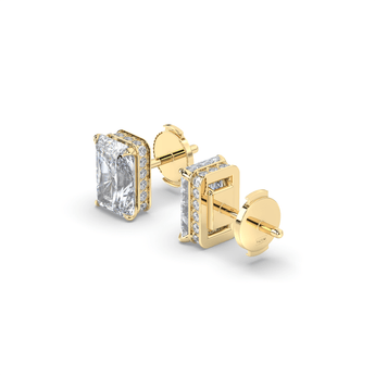 Lab Grown Diamond Stud Earrings 