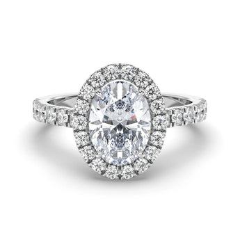 Lab Grown Diamond Engagement Ring 