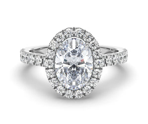 Lab Grown Diamond Engagement Ring 