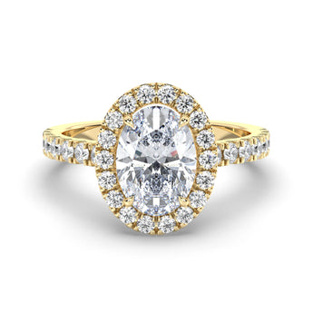 Lab Grown Diamond Engagement Ring 