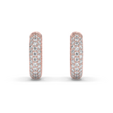 Lab Grown Diamond Hoop Earrings 