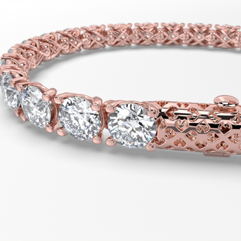 Lab Grown Diamond Tennis Bracelet 