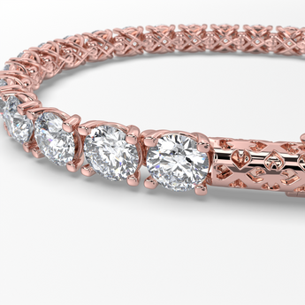 Lab Grown Diamond Tennis Bracelet 
