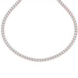 Lab Grown Diamond Tennis Necklace 