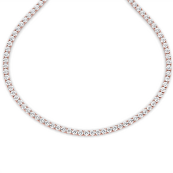 Lab Grown Diamond Tennis Necklace 