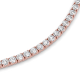 Lab Grown Diamond Tennis Necklace 