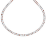 Lab Grown Diamond Tennis Necklace 