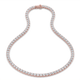 Lab Grown Diamond Tennis Necklace 