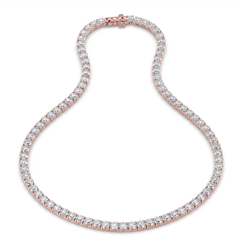 Lab Grown Diamond Tennis Necklace 