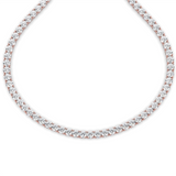 Lab Grown Diamond Tennis Necklace 