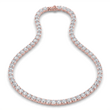 Lab Grown Diamond Tennis Necklace 