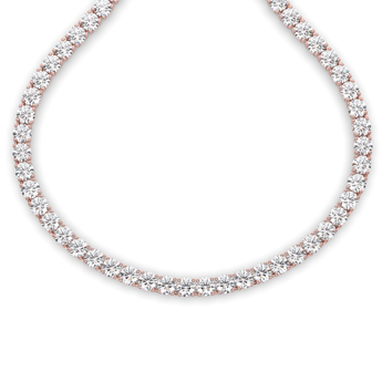 Lab Grown Diamond Tennis Necklace 