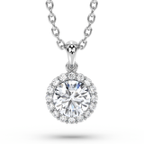 Lab Grown Diamond Pendant Necklace 