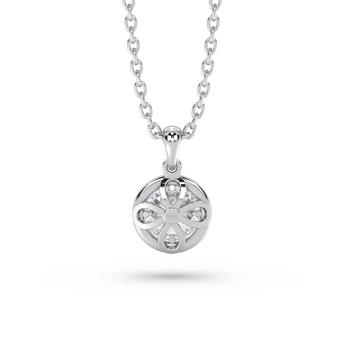 Lab Grown Diamond Pendant Necklace 