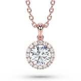 Lab Grown Diamond Pendant Necklace 