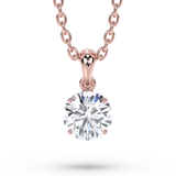 Lab Grown Diamond Pendant Necklace 