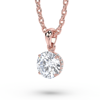 Lab Grown Diamond Pendant Necklace 