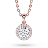 Lab Grown Diamond Pendant Necklace 
