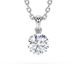 Lab Grown Diamond Pendant Necklace 