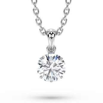 Lab Grown Diamond Pendant Necklace 