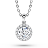 Lab Grown Diamond Pendant Necklace 