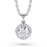Lab Grown Diamond Pendant Necklace 