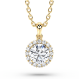 Lab Grown Diamond Pendant Necklace 