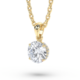 Lab Grown Diamond Pendant Necklace 