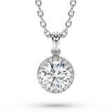 Lab Grown Diamond Pendant Necklace 
