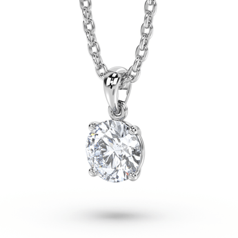 Lab Grown Diamond Pendant Necklace 
