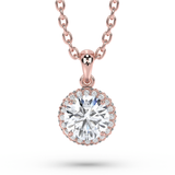 Lab Grown Diamond Pendant Necklace 