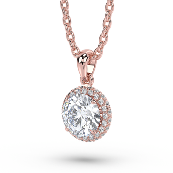 Lab Grown Diamond Pendant Necklace 