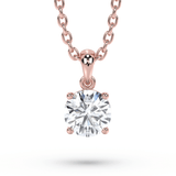 Lab Grown Diamond Pendant Necklace 