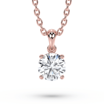 Lab Grown Diamond Pendant Necklace 
