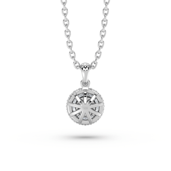 Lab Grown Diamond Pendant Necklace 
