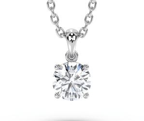Lab Grown Diamond Pendant Necklace 