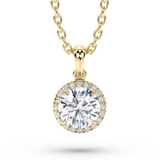 Lab Grown Diamond Pendant Necklace 