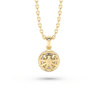 Lab Grown Diamond Pendant Necklace 