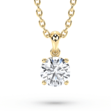 Lab Grown Diamond Pendant Necklace 