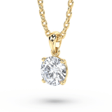 Lab Grown Diamond Pendant Necklace 