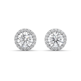 Lab Grown Diamond Stud Earrings 