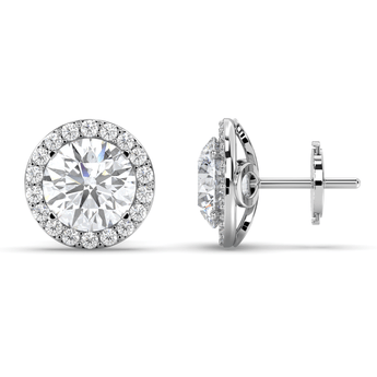 Lab Grown Diamond Stud Earrings 