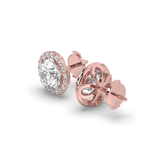 Lab Grown Diamond Stud Earrings 