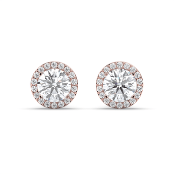 Lab Grown Diamond Stud Earrings 