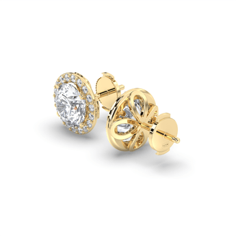 Lab Grown Diamond Stud Earrings 